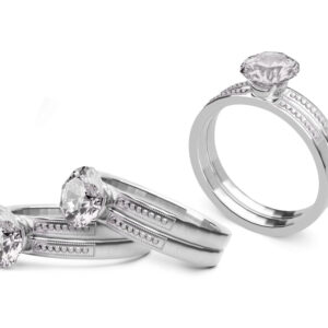 Beautiful platinum ring